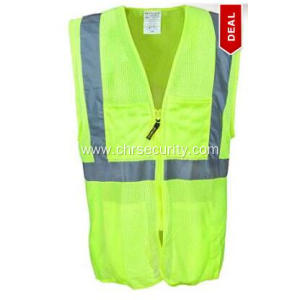 Classic Surveyor Mesh Hi Vis Yellow Vest